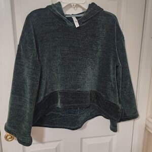 Gilligan & O'Malley Dark Green Ribbed Sweater